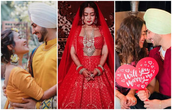 নেহা কক্করের বিয়ের সেরা ছবি