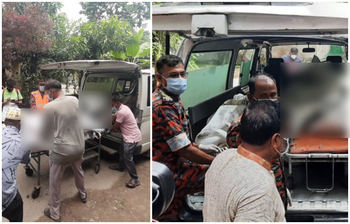 ঢাকা মেডিকেলে সারি সারি লাশের হৃদয়বিদারক দৃশ্য