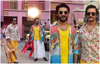 দর্শকদের চমকে দিলেন দুই বন্ধু