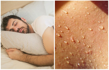 যেসব রোগ হলে ঘুমানোর সময় শরীর ঘেমে যায়