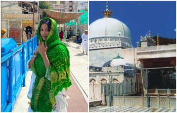 আজমির শরিফ দরগায় নায়িকা পাওলি