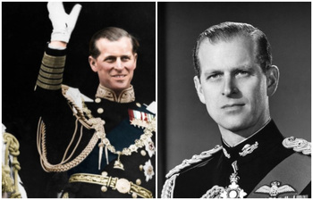 স্মৃতির অ্যালবামে প্রিন্স ফিলিপ