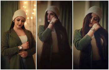 ভালোবাসার পোশাকে সাজলেন পরীমনি