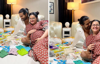 অনাগত সন্তানের জন্য পোশাক কিনলেন রাজ-পরী