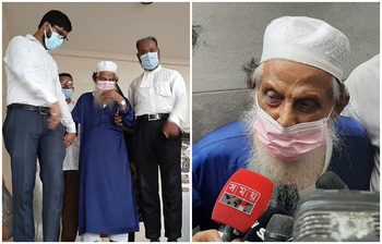 আদালতে এলেন পরীমনির নানা