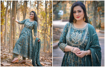 প্রকৃতির মাঝে হারিয়ে গেলেন পূর্ণিমা