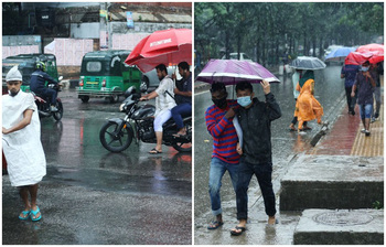 অসময়ের বৃষ্টিতে চরম ভোগান্তি
