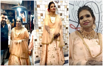 ভাইরাল রানু মণ্ডল এবার বিউটি পার্লারে গিয়ে বদলে গেলেন