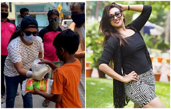 যেভাবে অসহায় মানুষের পাশে দাঁড়ালেন ঋতুপর্ণা