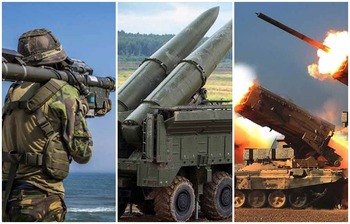 যুদ্ধে যেসব অস্ত্র ব্যবহার করছে রাশিয়া-ইউক্রেন