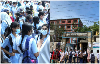 দেড় বছর পর শ্রেণিকক্ষে শিক্ষার্থীরা