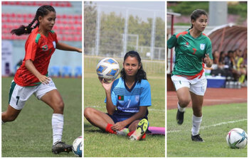 বহুমুখী প্রতিভার ফুটবলার সানজিদা