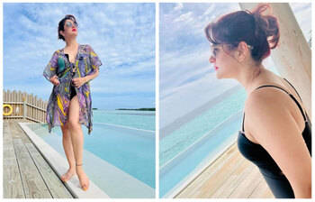 কোথায় ঘুরছেন শ্রাবন্তী?