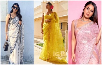 বৈশাখী উৎসবে সাজুন শাড়িতে