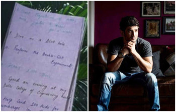 সুশান্তের ডায়েরি থেকে যেসব নতুন তথ্য জানা গেল