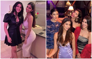 শাহরুখ কন্যা সুহানার পার্টির ছবি ভাইরাল