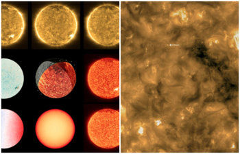 সূর্য কাছ থেকে দেখতে কেমন?