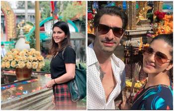 স্বামীর সঙ্গে ব্যাংককে যেভাবে সময় কাটাচ্ছেন সানি লিওন