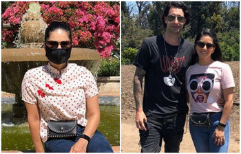 লকডাউনে সানি লিওন কোথায় ছিলেন?