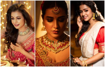উৎসবের সাজে টালিউডের তারকারা