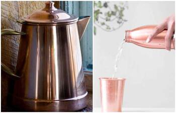 তামার পাত্রে পানি পানের উপকারিতা