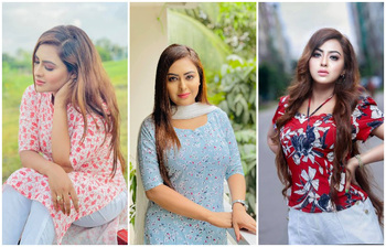 নজরকাড়া ছবিতে তানহা তাসনিয়া