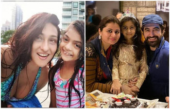 সন্তানদের সঙ্গে যেভাবে সময় কাটাচ্ছেন তারকারা