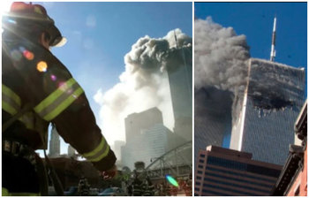 যেভাবে স্মরণ করা হলো টুইন টাওয়ার হামলায় নিহতদের