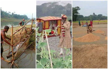 গ্রাম বাংলার মনোমুগ্ধ ছবি