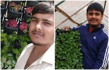 ট্রে আর টবে ফুল চাষ করে মাসে ৫০ হাজার আয় করছেন যে যুবক