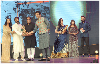 ছবিতে দেখুন ভারত-বাংলাদেশ ফিল্ম অ্যাওয়ার্ডস অনুষ্ঠান