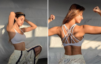 শুভ্র সাজে আবেদনময়ী দিশা