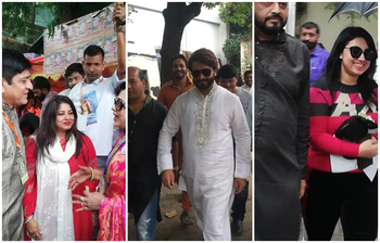 ছবিতে দেখুন এফডিসিতে শিল্পী সমিতির নির্বাচন