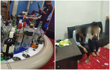 ছবিতে দেখুন রাজধানীর তুমুল আলোচিত ক্যাসিনোতে অভিযান