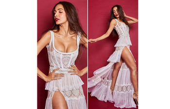 খোলামেলা পোশাকে ভক্তদের মাতালেন মালাইকা