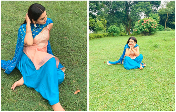 সবুজের মাঝে অপরূপা জয়া