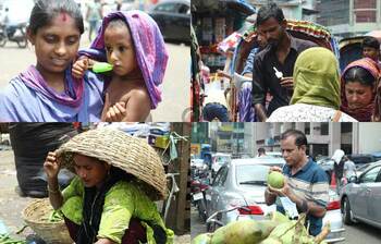 তাপ কমলেও ভ্যাপসা গরম