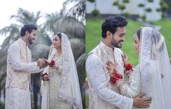 নাদিয়ার বিয়ের একগুচ্ছ ছবি