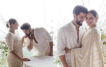 প্রকাশ্যে সোনাক্ষীর বিয়ের ছবি