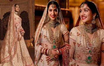 বউয়ের সাজে অপরূপ রাধিকা