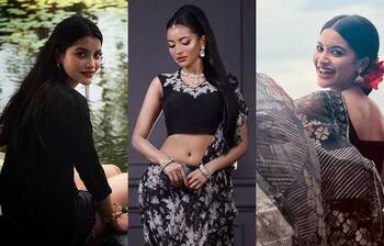 কালোতেই আলো ছড়াচ্ছেন নাজিফা তুষি