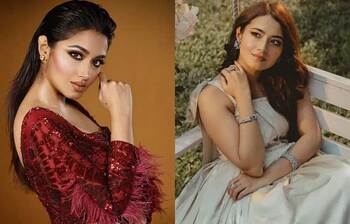 ওয়েস্টার্ন লুকে আকর্ষণীয় ফারিণ