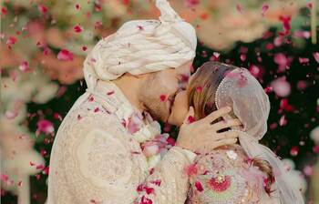 আলিয়া ও শেনের বিয়ের একগুচ্ছ ছবি