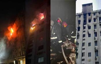 সচিবালয়ে আগুন