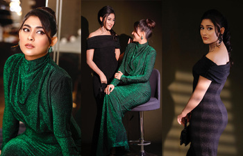 কালো আর সবুজে নজরকাড়া মেহজাবীন-মালাইকা