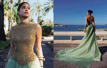 সাগরপাড়ে রূপের ঢেউ তুললেন জাহ্নবী