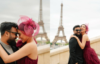 প্যারিসের পথে পথে প্রেমের পাণ্ডুলিপি লিখছেন মেহজাবীন-রাজীব