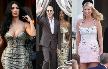 জেফ বেজোসের বিয়েতে নজর কাড়লেন লরেন, কিম, কাইলি ও ইভাংকা