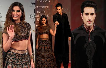 মায়ের সৌন্দর্য, বাবার আভিজাত্য-এক র‍্যাম্পে দুই প্রজন্মের ছায়া