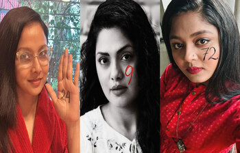 শরীরে সংখ্যা লিখে ছবি, জানুন রহস্য